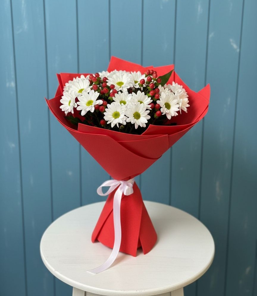 Букет цветов из: Хризантемы в Уторгош