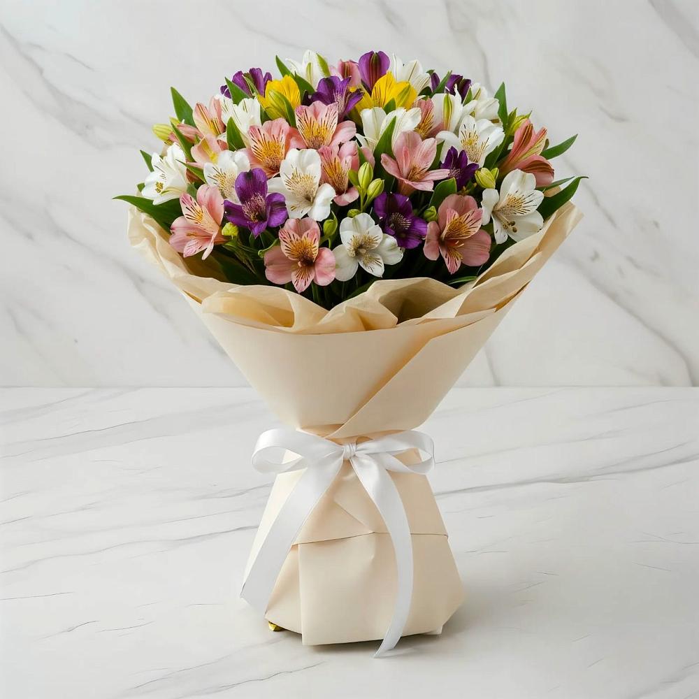 Букет цветов из: Альстромерии в Уторгош