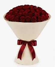 Букет 101 Бордовая роза Блэк Бакарра в Уторгош