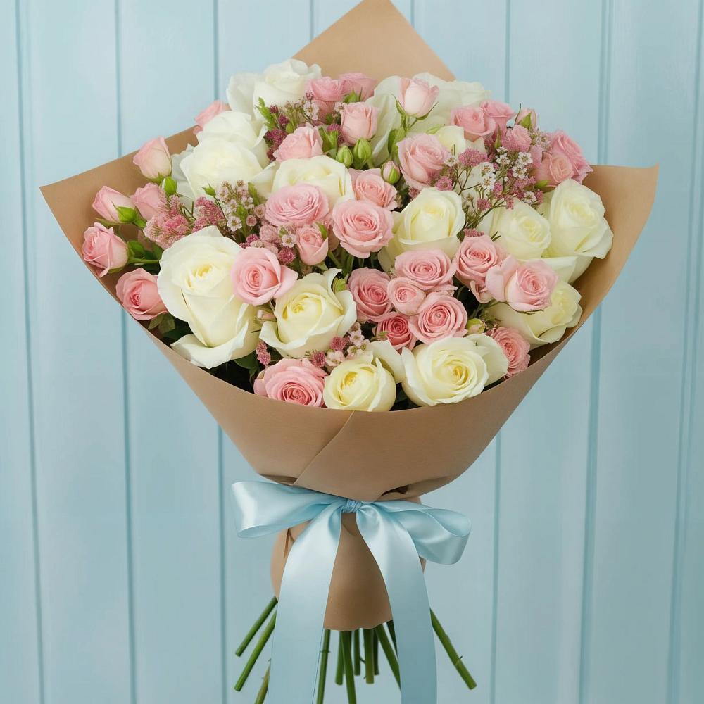 Букет цветов из: Розы в Уторгош