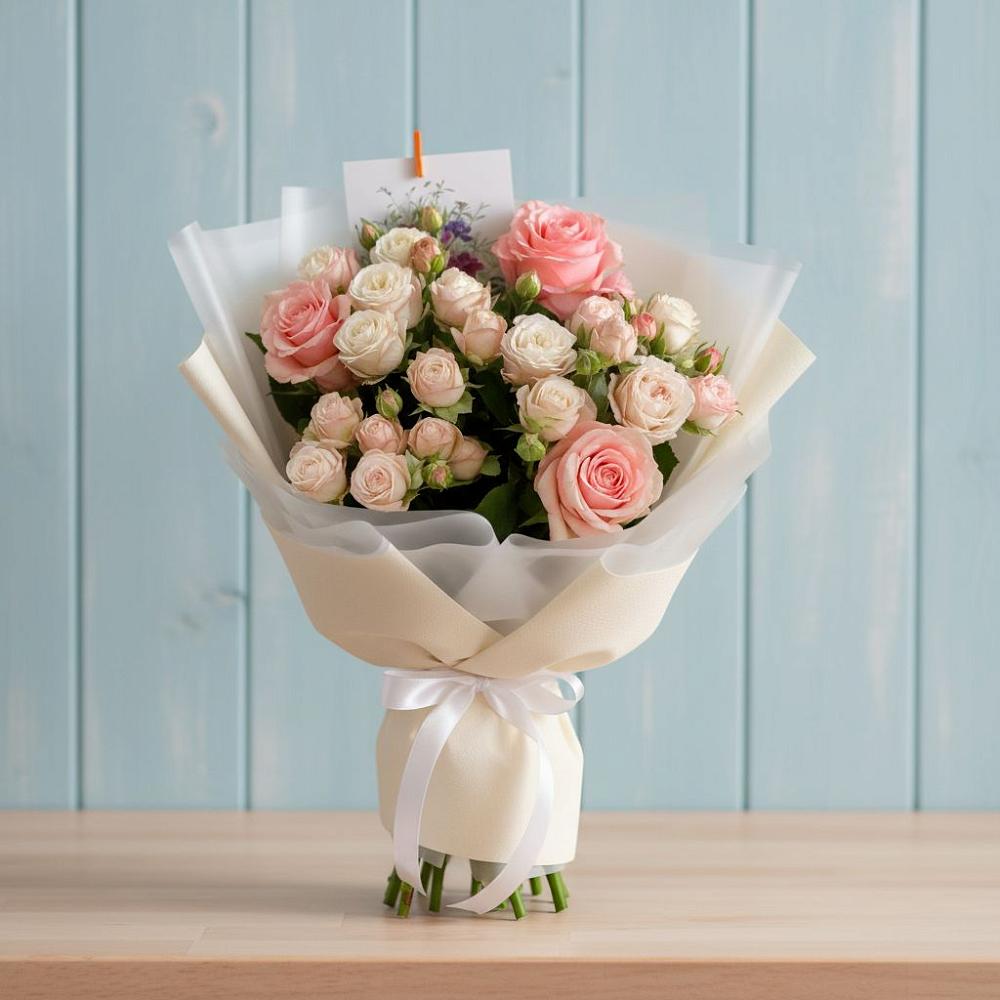 Букет цветов из: Розы в Уторгош