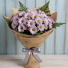 Букет цветов из:  Хризантемы #REPLACE_PRED# Уторгош