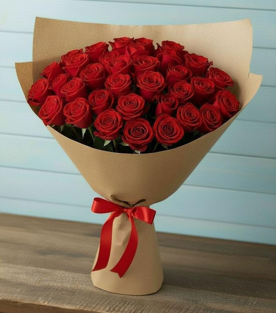 Букет Красные розы Милано в Уторгош