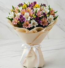 Букет цветов из:  Альстромерии в Уторгош