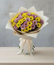 Букет цветов из:  Хризантемы в Уторгош