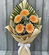 Букет цветов из:  Герберы в Уторгош